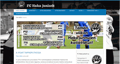 Desktop Screenshot of fchakajuniorit.fi